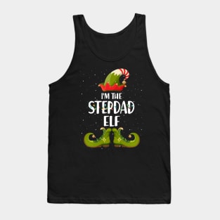Im The Stepdad Elf Shirt Matching Christmas Family Gift Tank Top